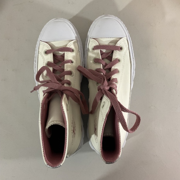 Converse Chuck Taylor All Star Lift 2X Matte Metallic Ultra Platform Size 7.5 - Picture 3 of 12